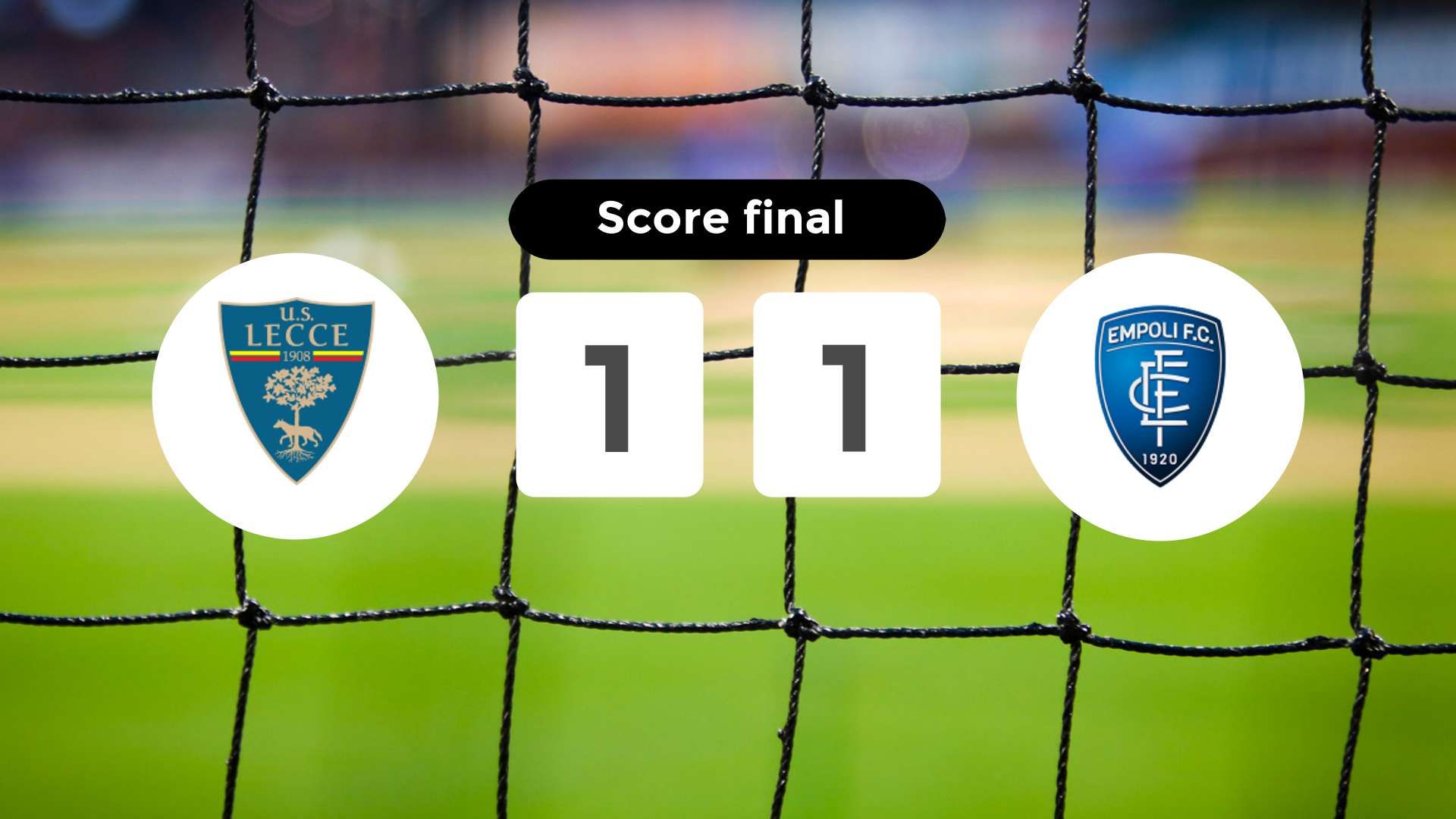 Résumé du match Lecce vs Empoli du 8 novembre 2024