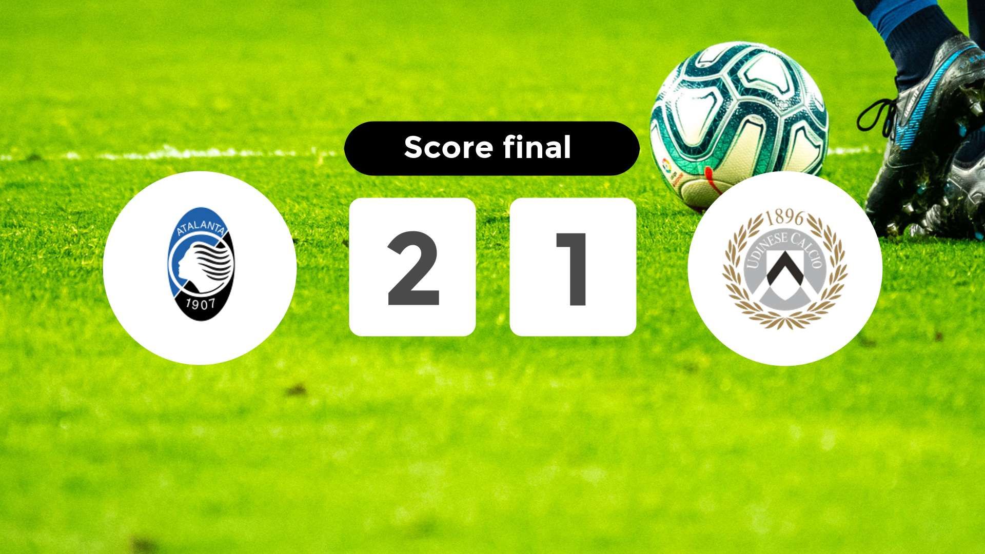 Résumé du match Atalanta vs Udinese du 10 novembre 2024