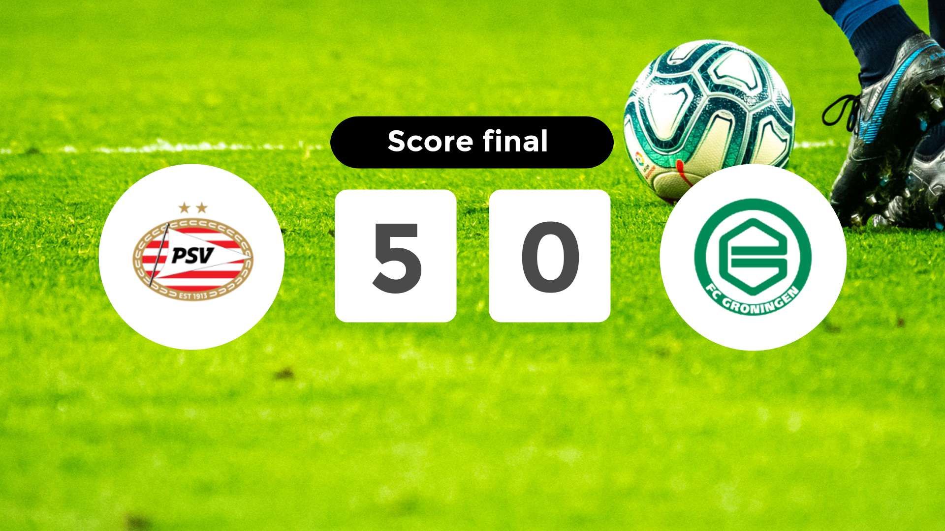 Résumé du match PSV vs FC Groningen du 23 novembre 2024