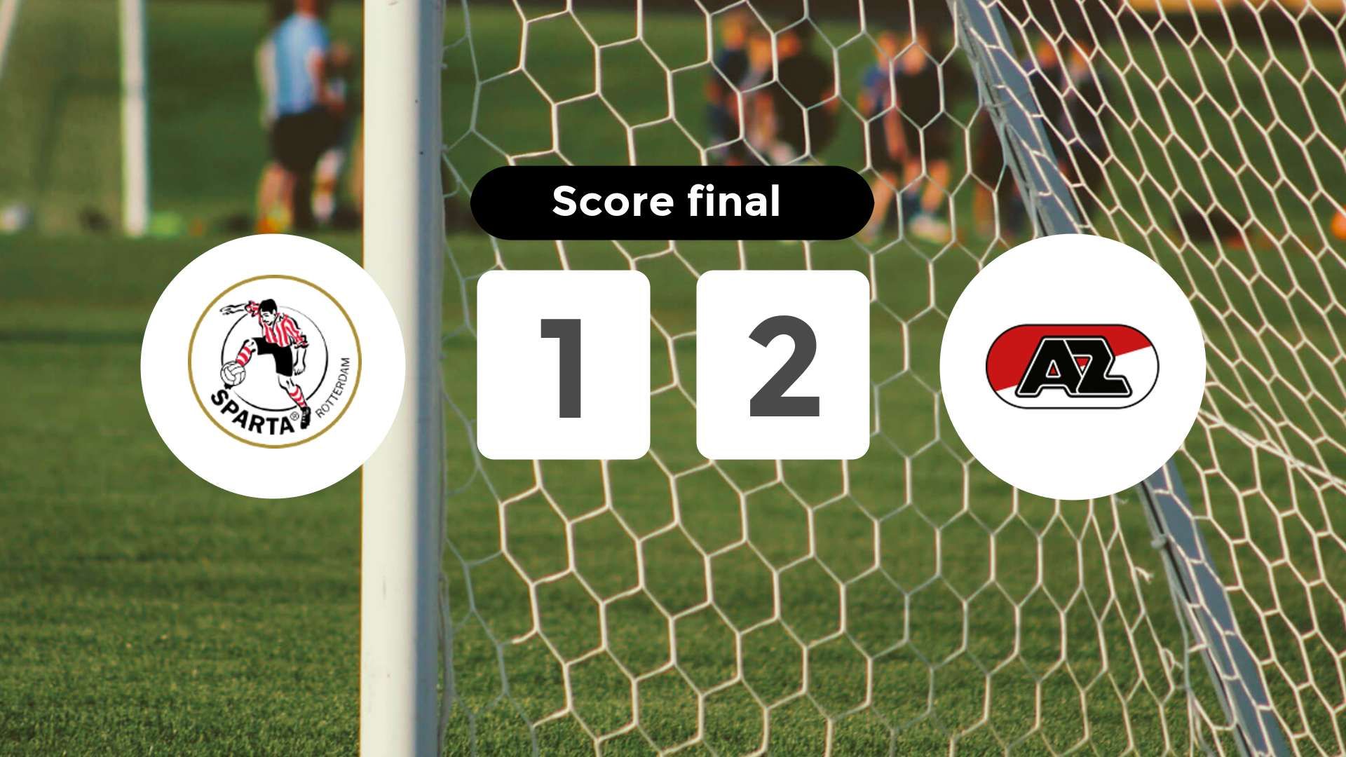 Résumé du match Sparta Rotterdam vs AZ du 24 novembre 2024