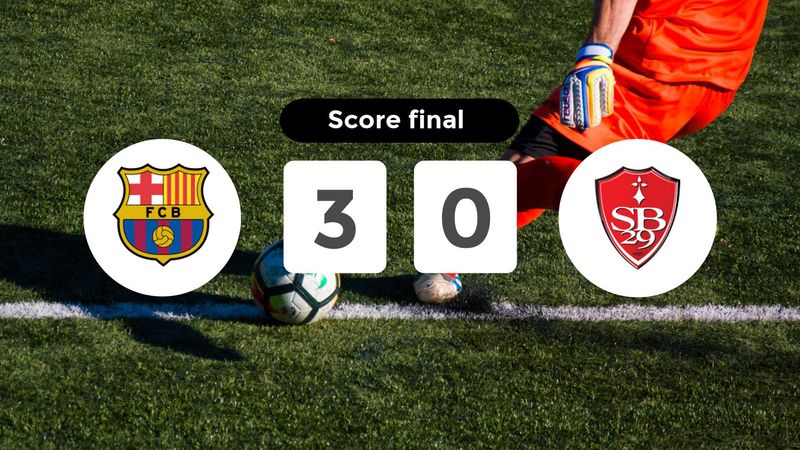 Résumé du match FC Barcelona vs Brest du 26 novembre 2024
