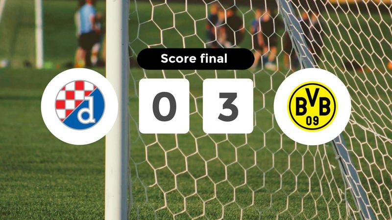 Résumé du match Dinamo Zagreb vs Borussia Dortmund du 27 novembre 2024
