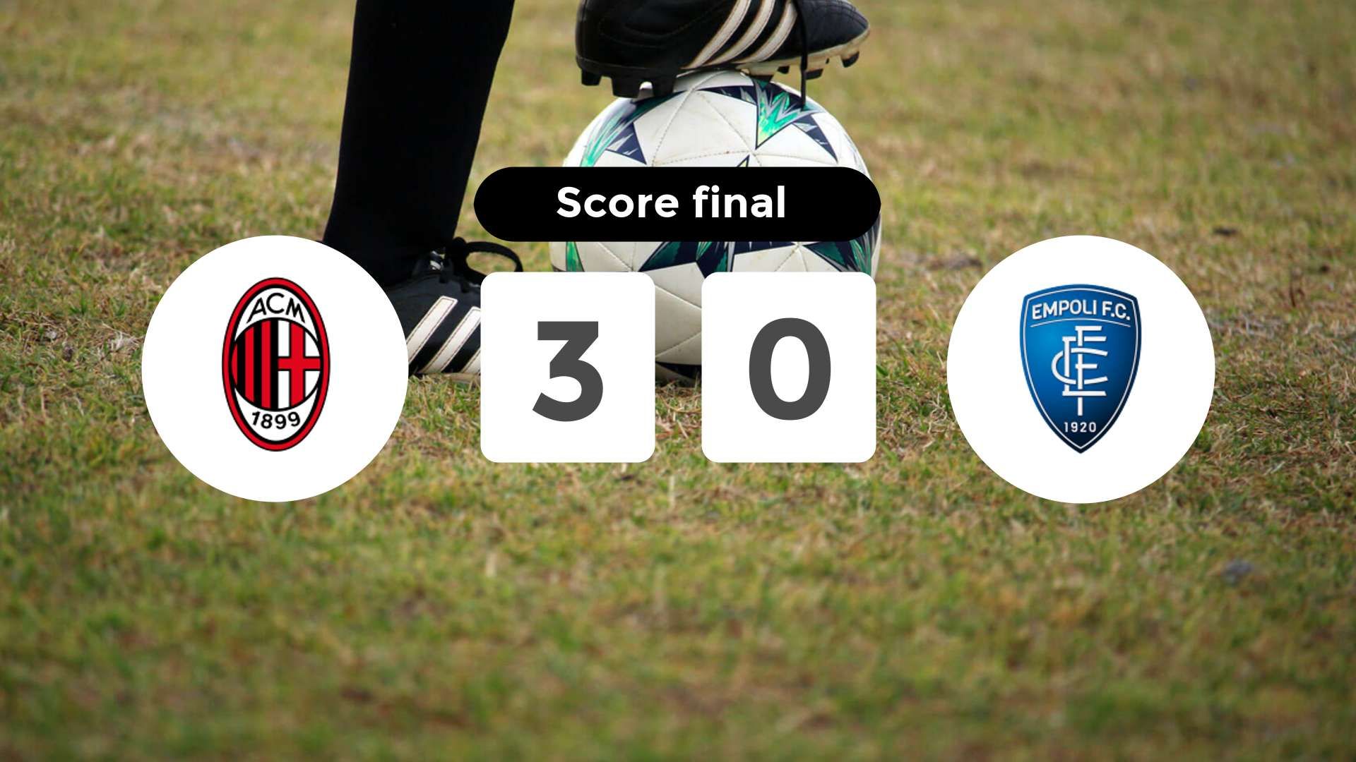 Résumé du match Milan vs Empoli du 30 novembre 2024