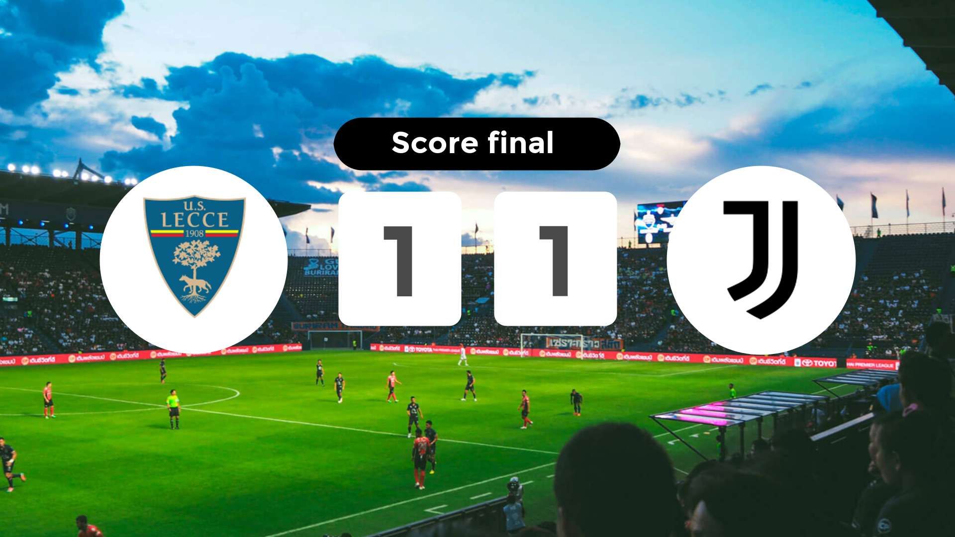 Résumé du match Lecce vs Juventus du 1 décembre 2024