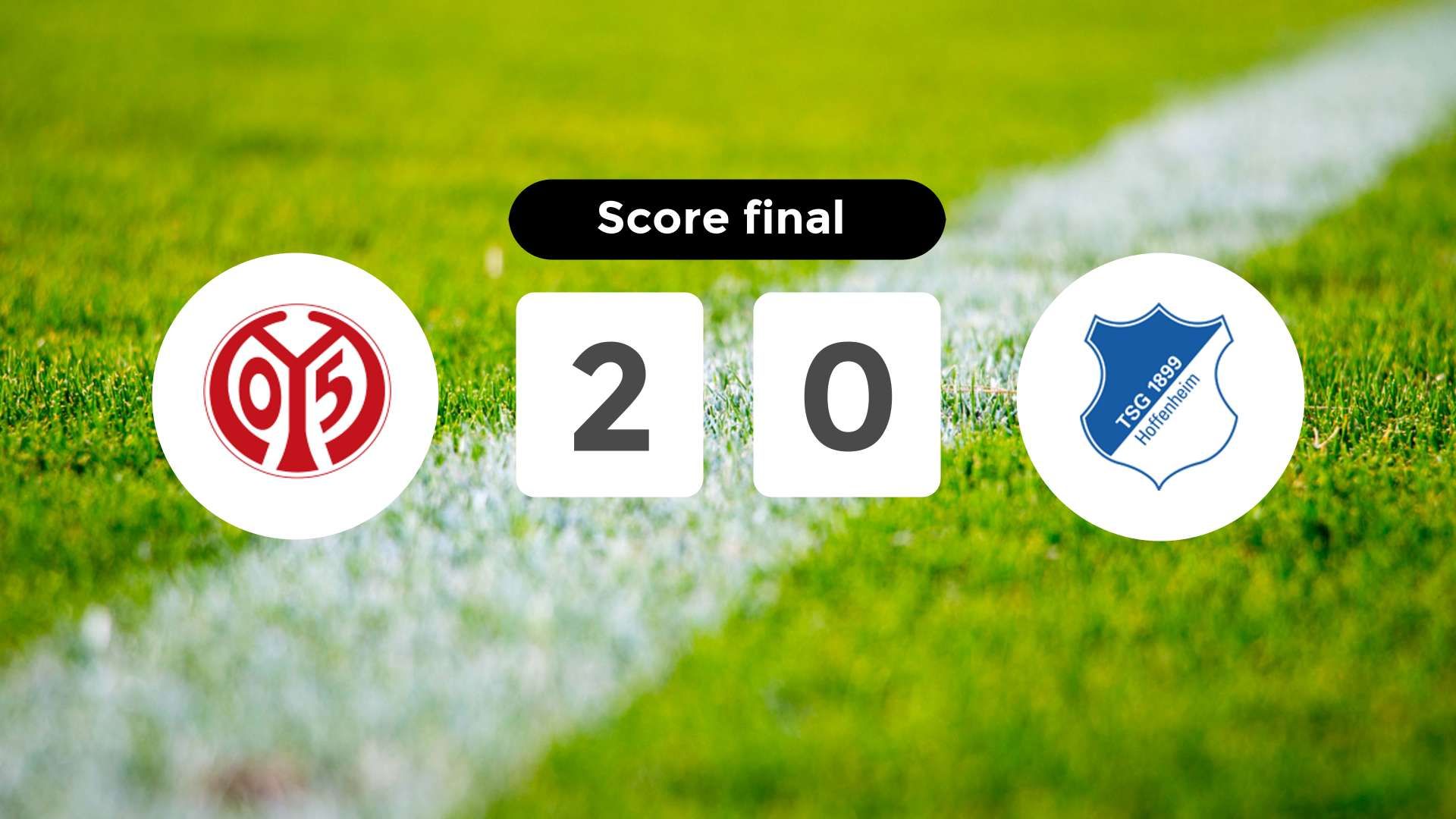 Résumé du match FSV Mainz 05 vs TSG Hoffenheim du 1 décembre 2024