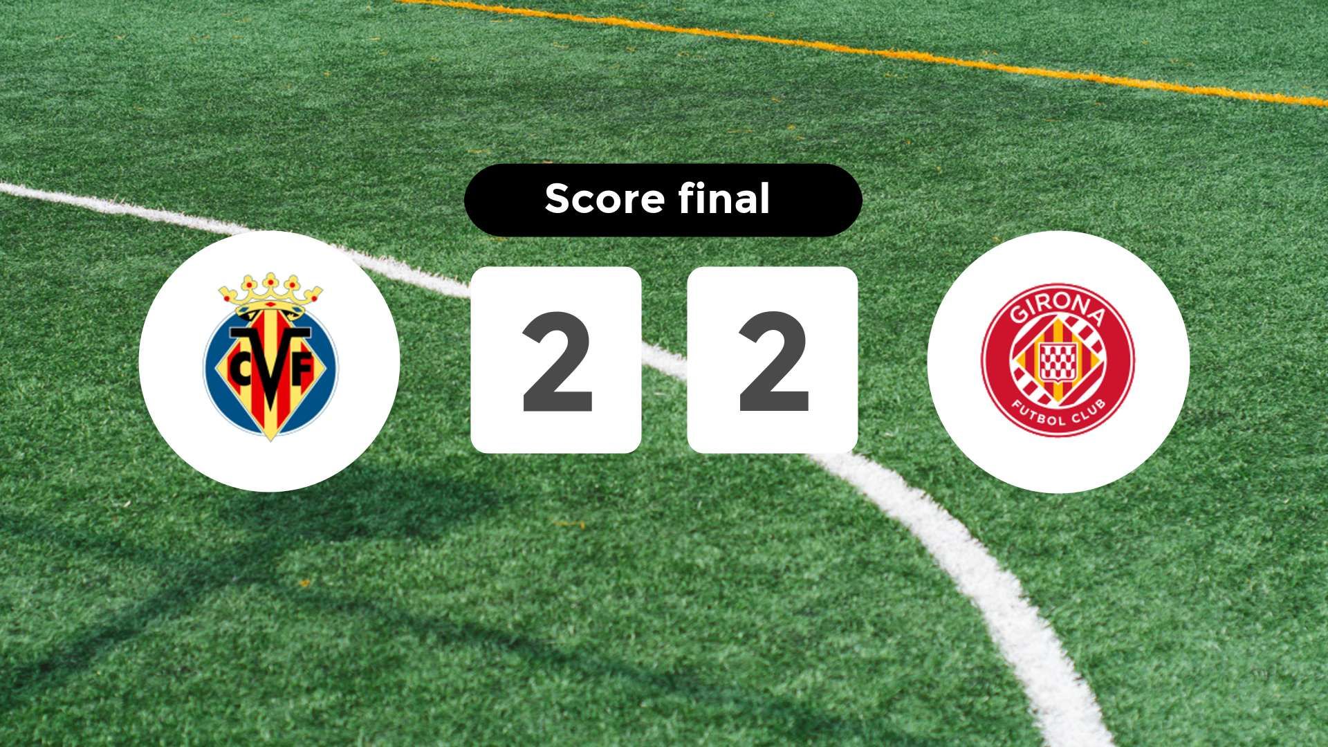 Résumé du match Villarreal vs Girona du 1 décembre 2024
