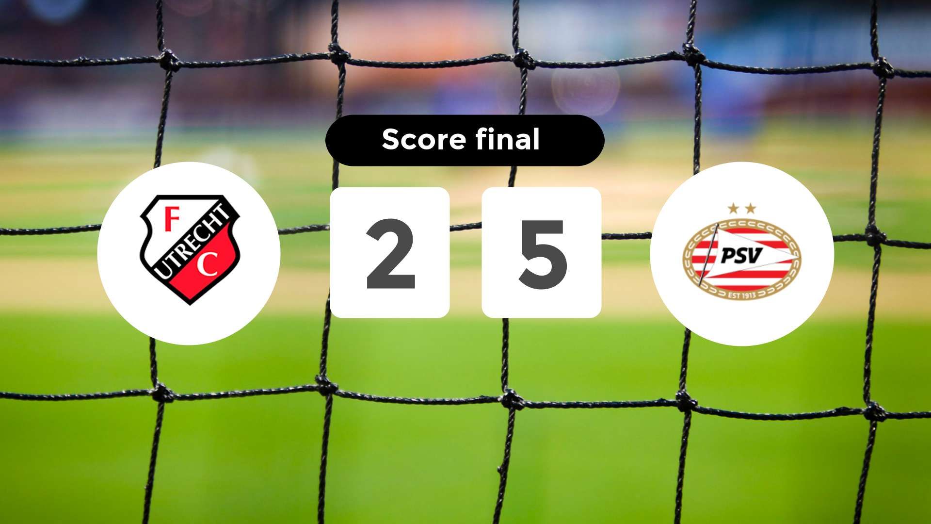 Résumé du match FC Utrecht vs PSV du 1 décembre 2024