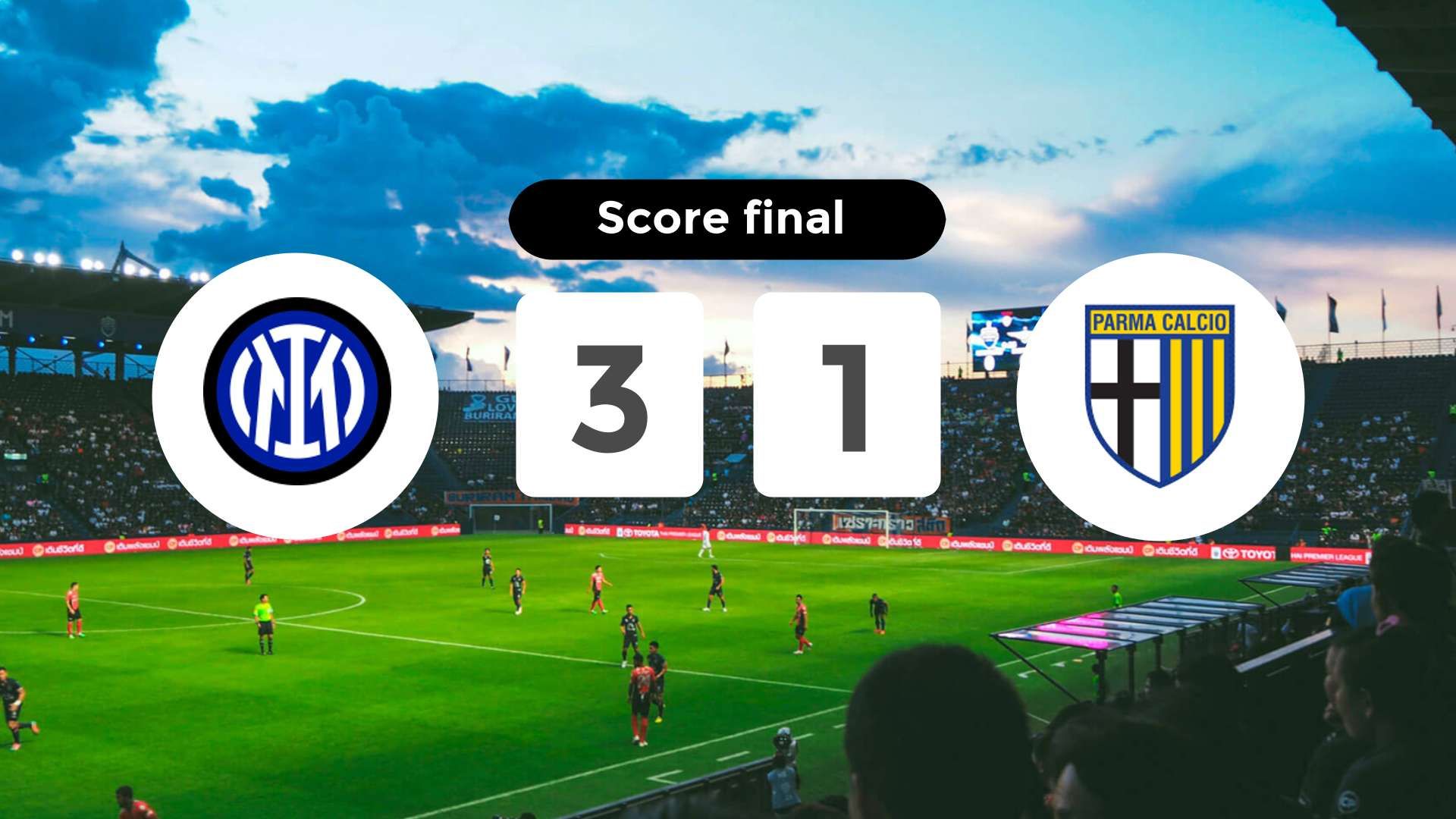 Résumé du match Inter vs Parma du 6 décembre 2024