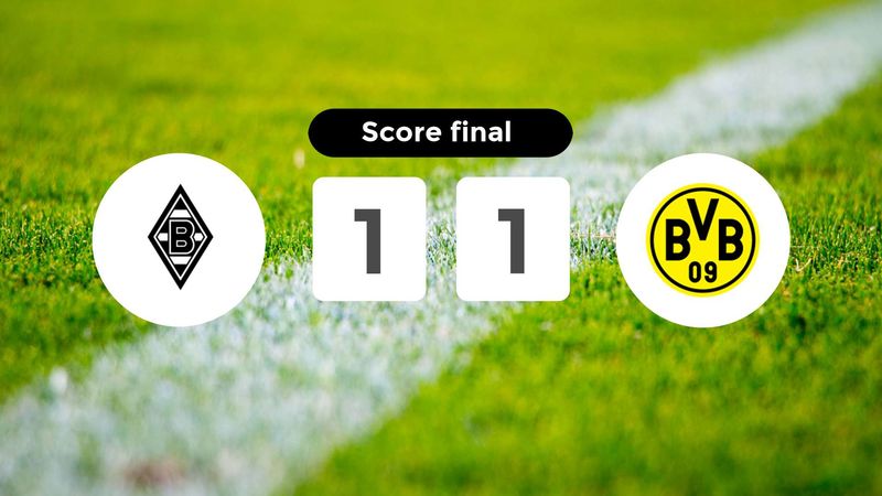 Résumé du match Borussia Mönchengladbach vs Borussia Dortmund du 7 décembre 2024