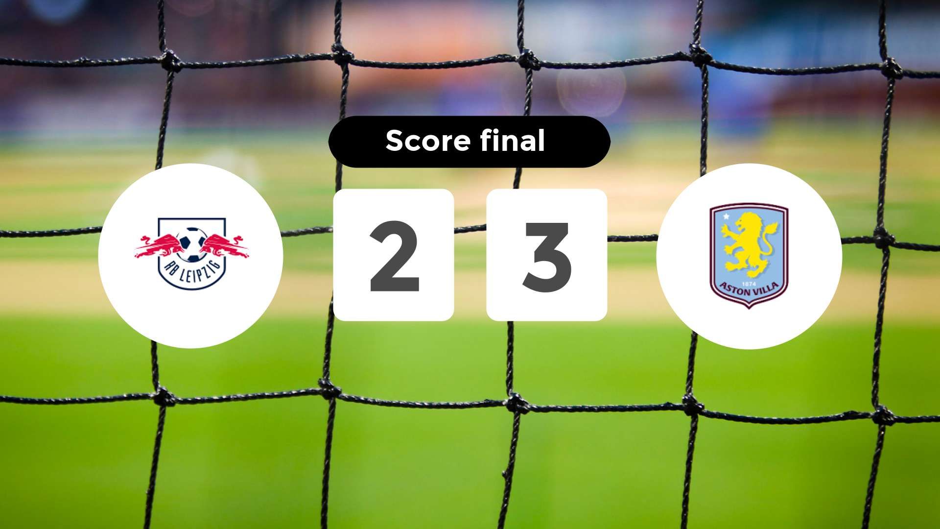 Résumé du match RB Leipzig vs Aston Villa du 10 décembre 2024