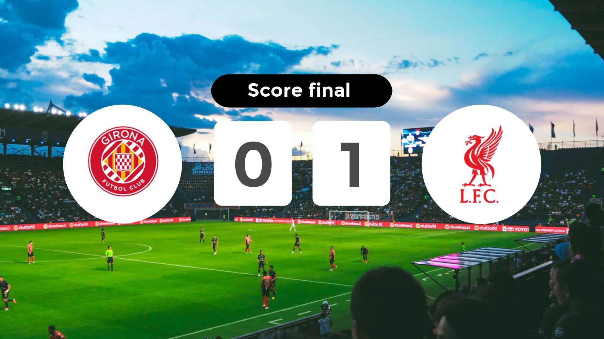 Résumé du match Girona vs Liverpool du 10 décembre 2024