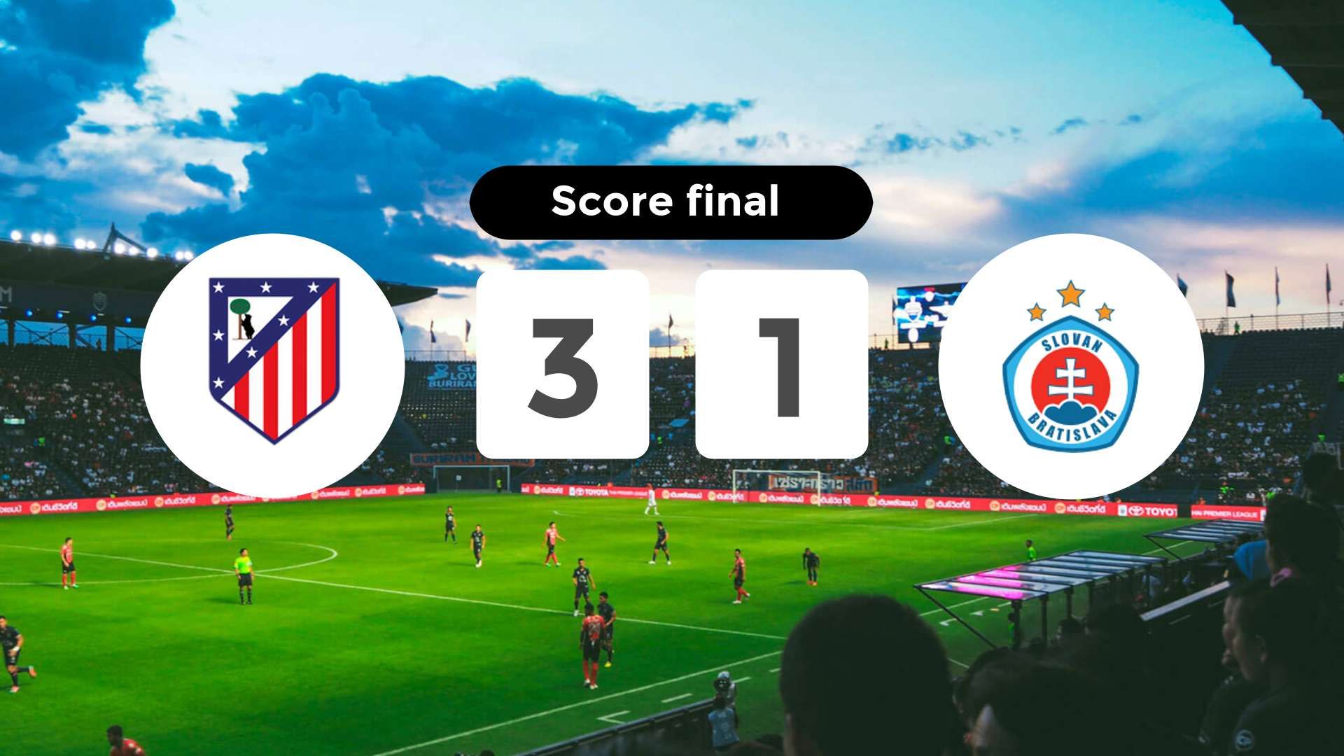 Résumé du match Atlético Madrid vs Slovan Bratislava du 11 décembre 2024