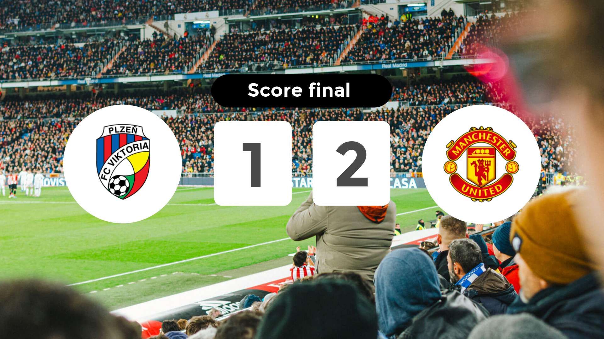 Résumé du match Viktoria Plzeň vs Manchester United du 12 décembre 2024