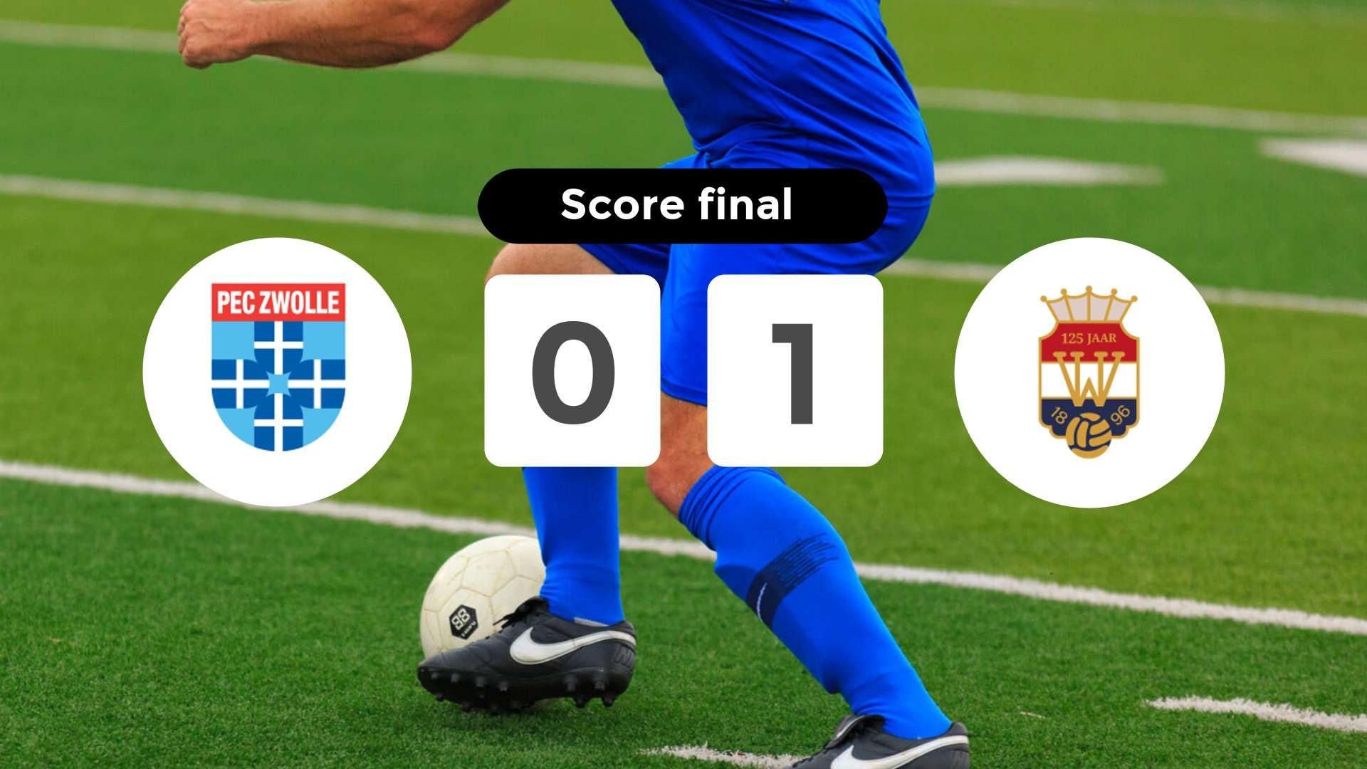 Résumé du match PEC Zwolle vs (F)illem II du 13 décembre 2024