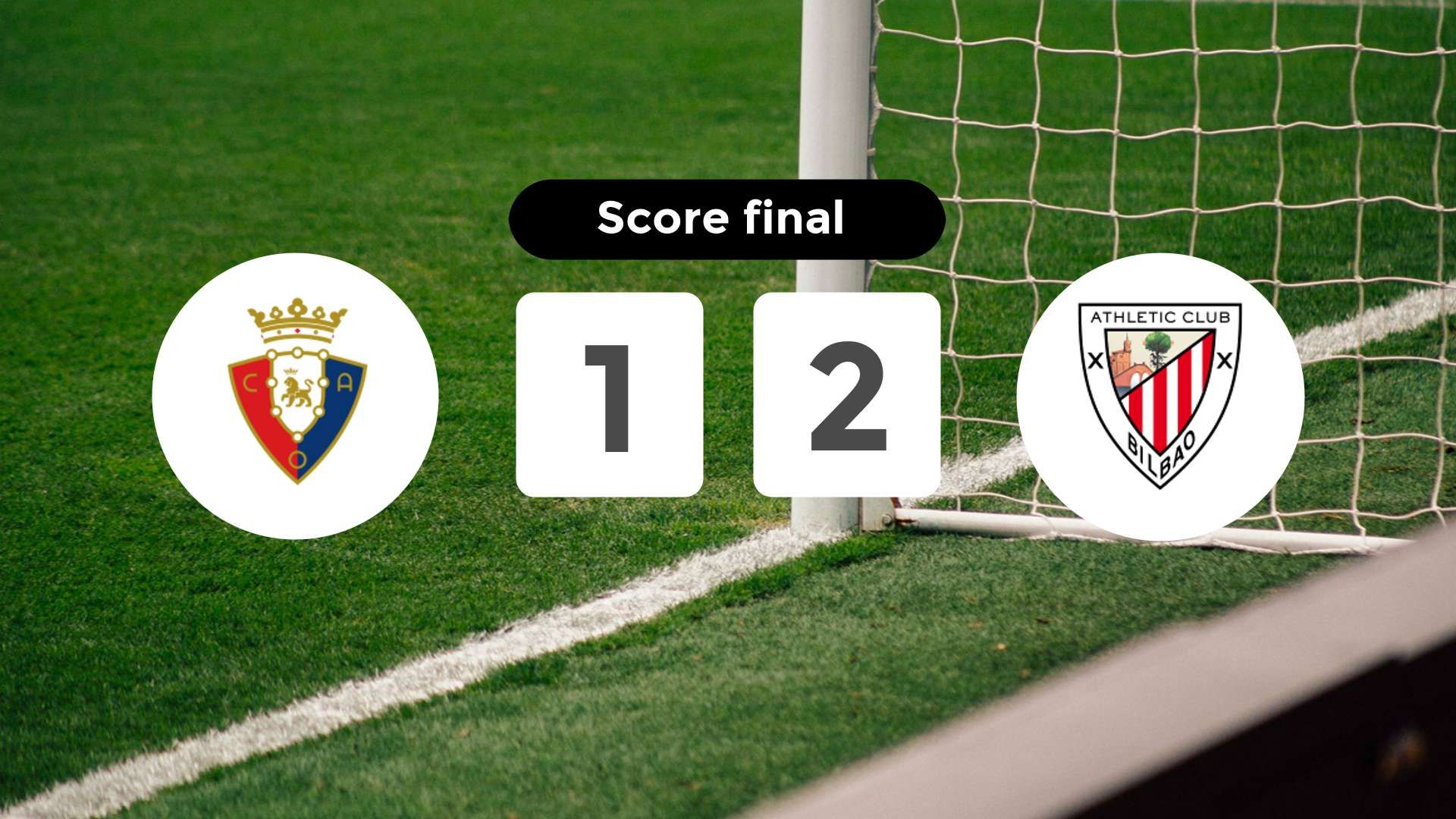 Résumé du match Osasuna vs Athletic Club du 22 décembre 2024