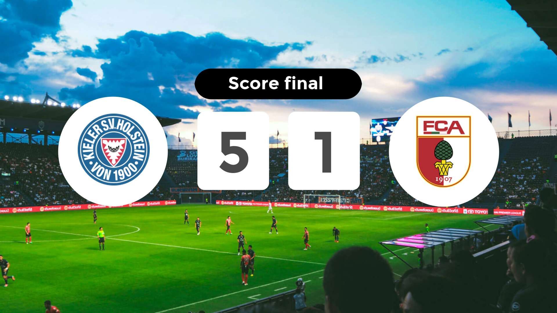 Résumé du match Holstein Kiel vs FC Augsburg du 21 décembre 2024