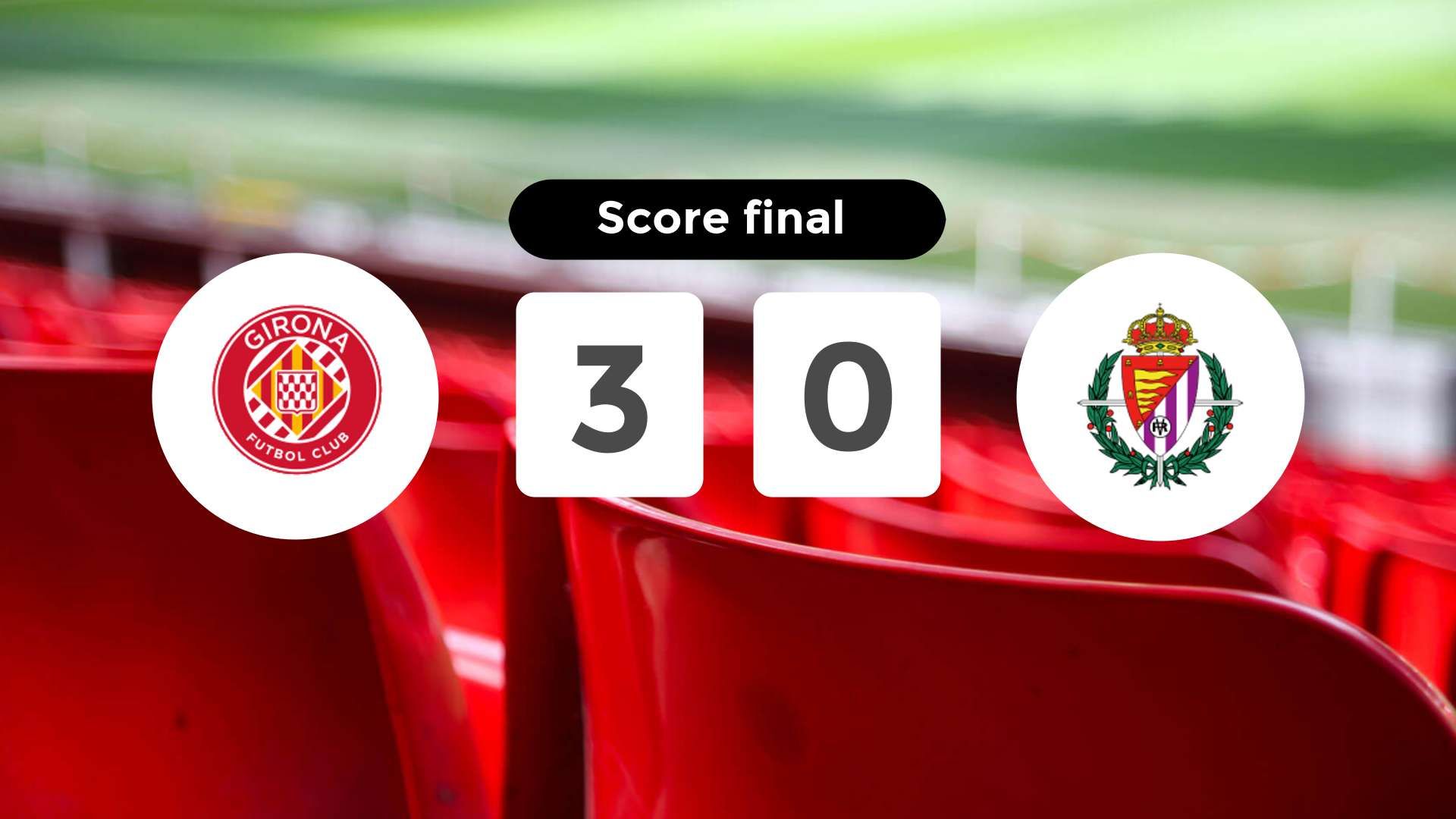 Résumé du match Girona vs Real Valladolid du 22 décembre 2024