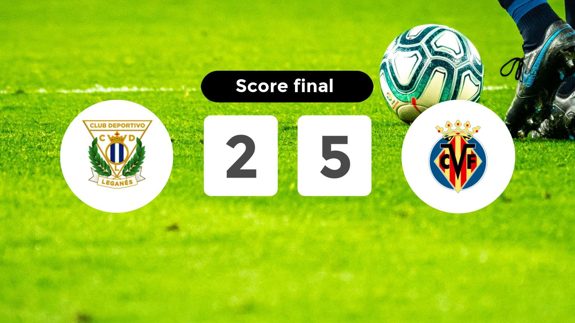 Résumé du match Leganés vs Villarreal du 22 décembre 2024