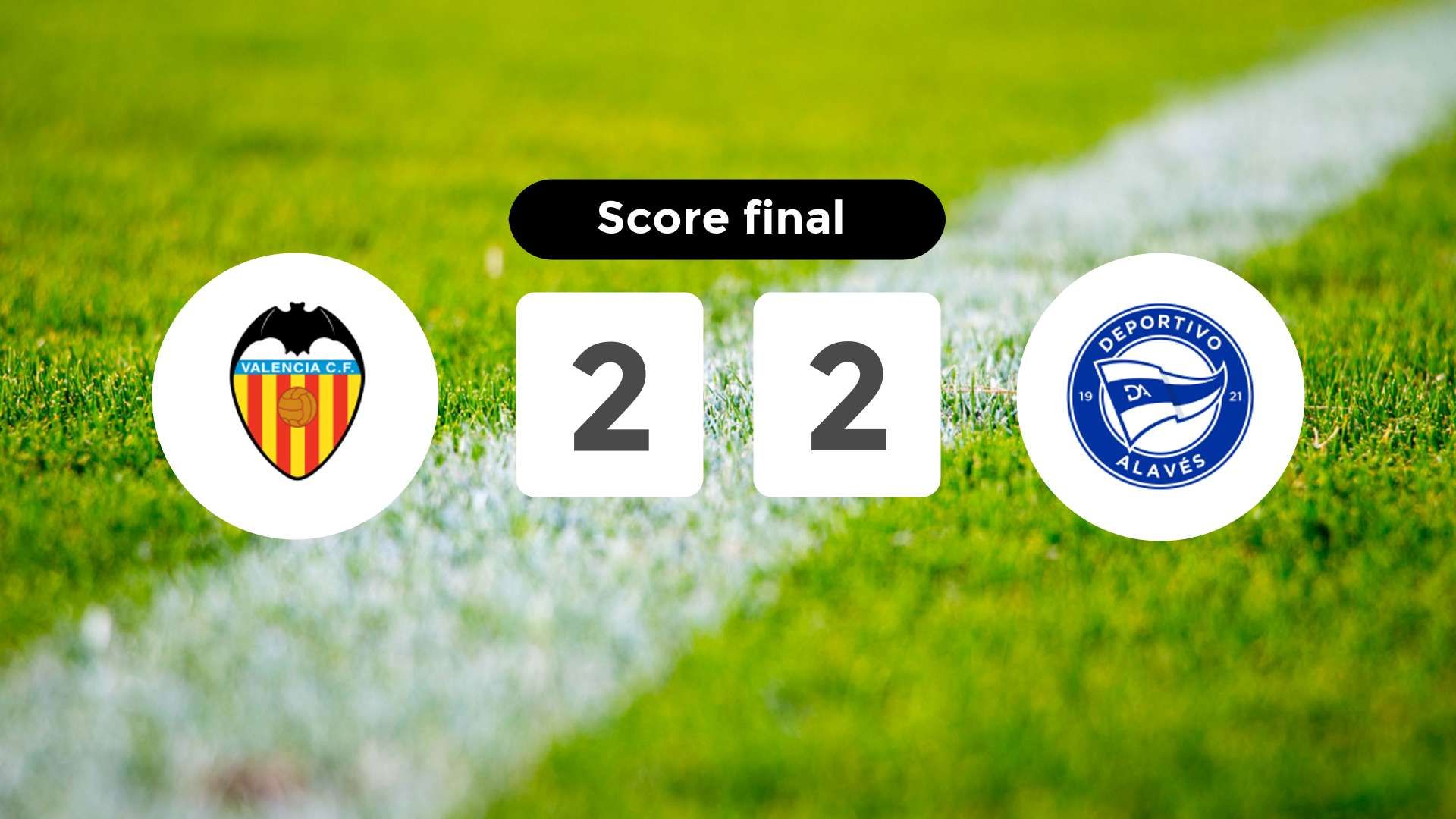 Résumé du match Valencia vs Deportivo Alavés du 22 décembre 2024
