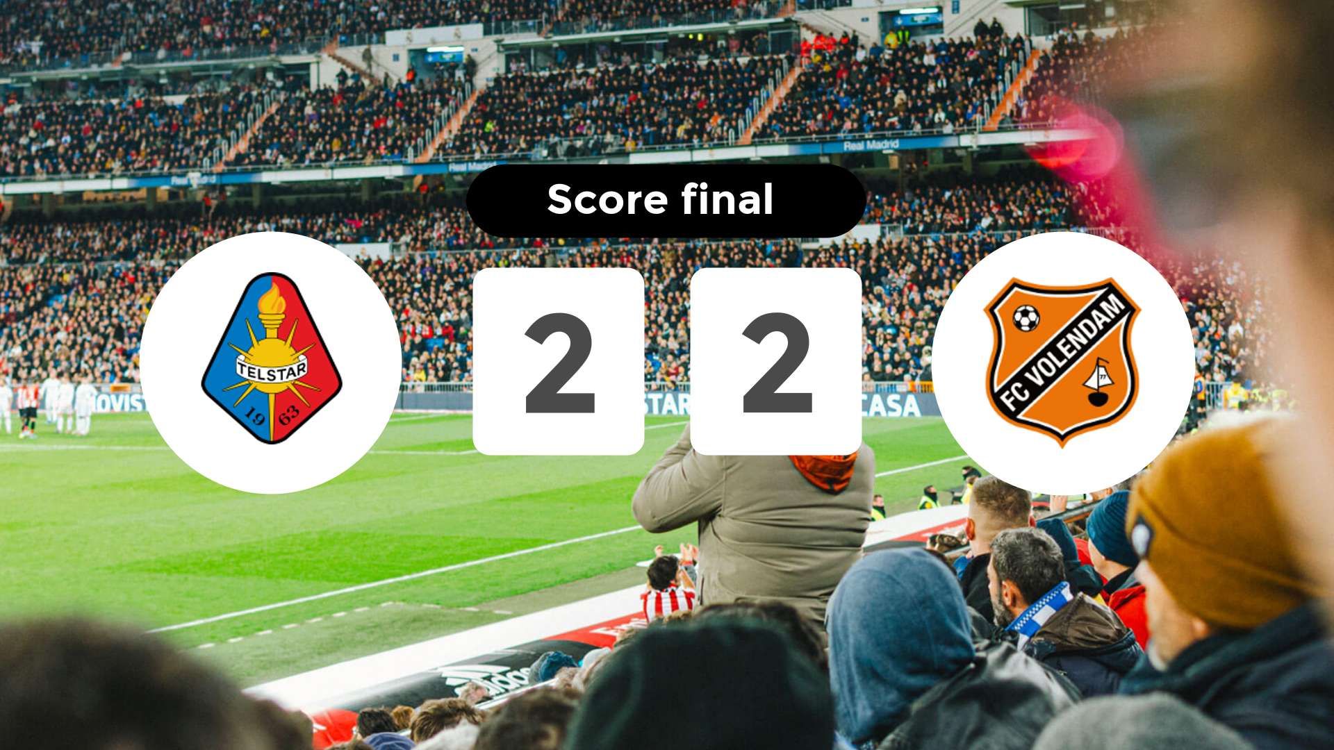 Résumé du match Telstar vs FC Volendam du 23 août 2025