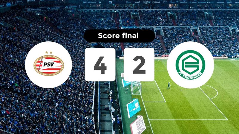 Résumé du match PSV vs FC Groningen du 23 août 2025