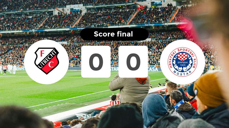 Résumé du match FC Utrecht vs Zrinjski du 28 août 2025