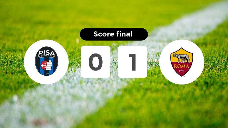 Résumé du match Pisa vs Roma du 30 août 2025