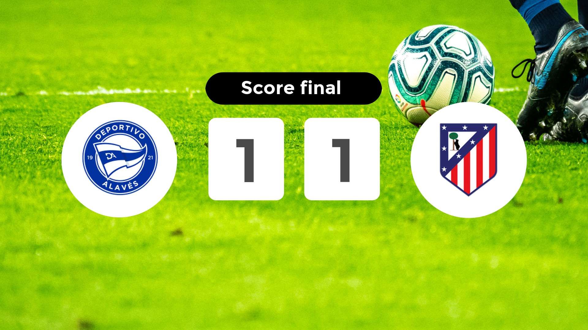 Résumé du match Deportivo Alavés vs Atlético Madrid du 30 août 2025