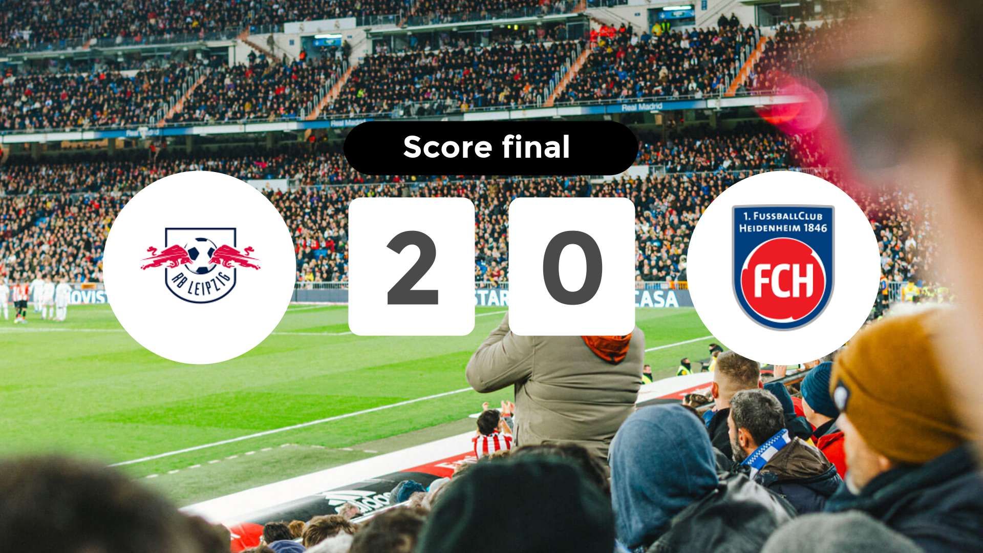 Résumé du match RB Leipzig vs Heidenheim du 30 août 2025