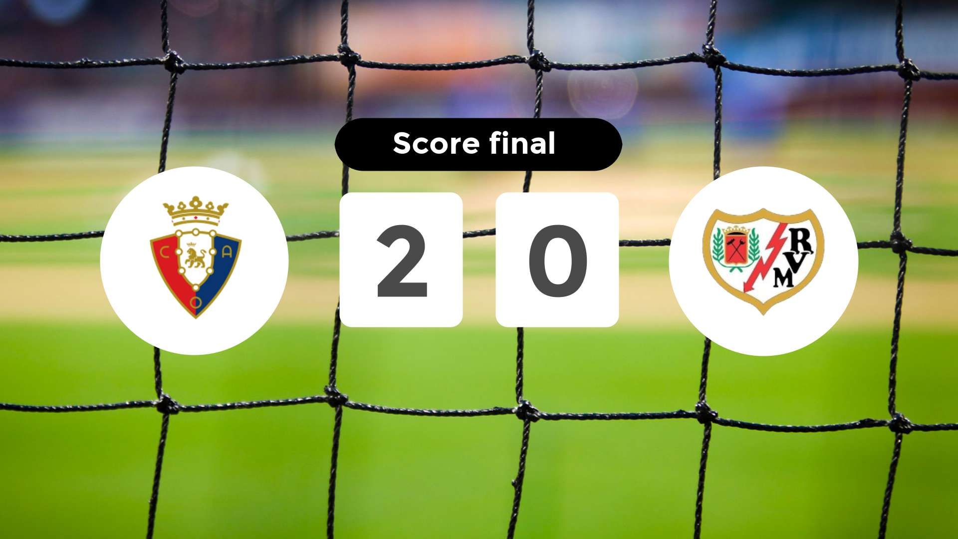 Résumé du match Osasuna vs Rayo Vallecano du 14 septembre 2025