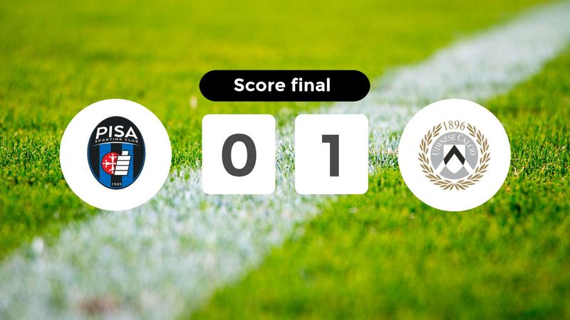Résumé du match Pisa vs Udinese du 14 septembre 2025
