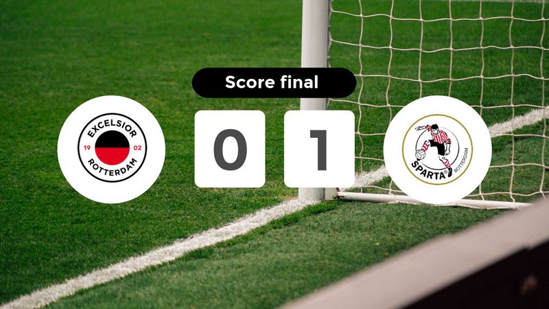 Résumé du match Excelsior vs Sparta Rotterdam du 14 septembre 2025