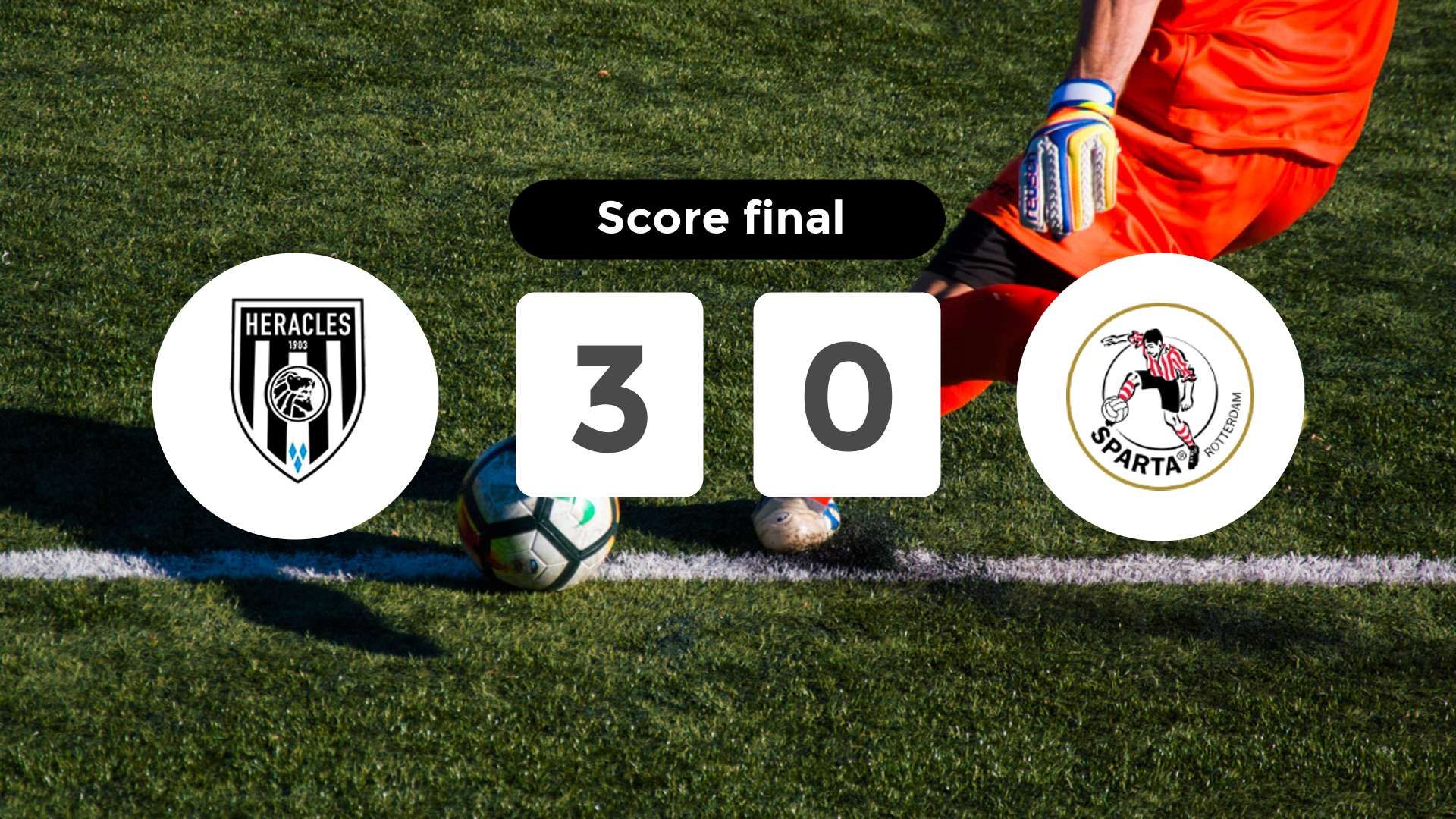 Résumé du match Heracles Almelo vs Sparta Rotterdam du 27 septembre 2025