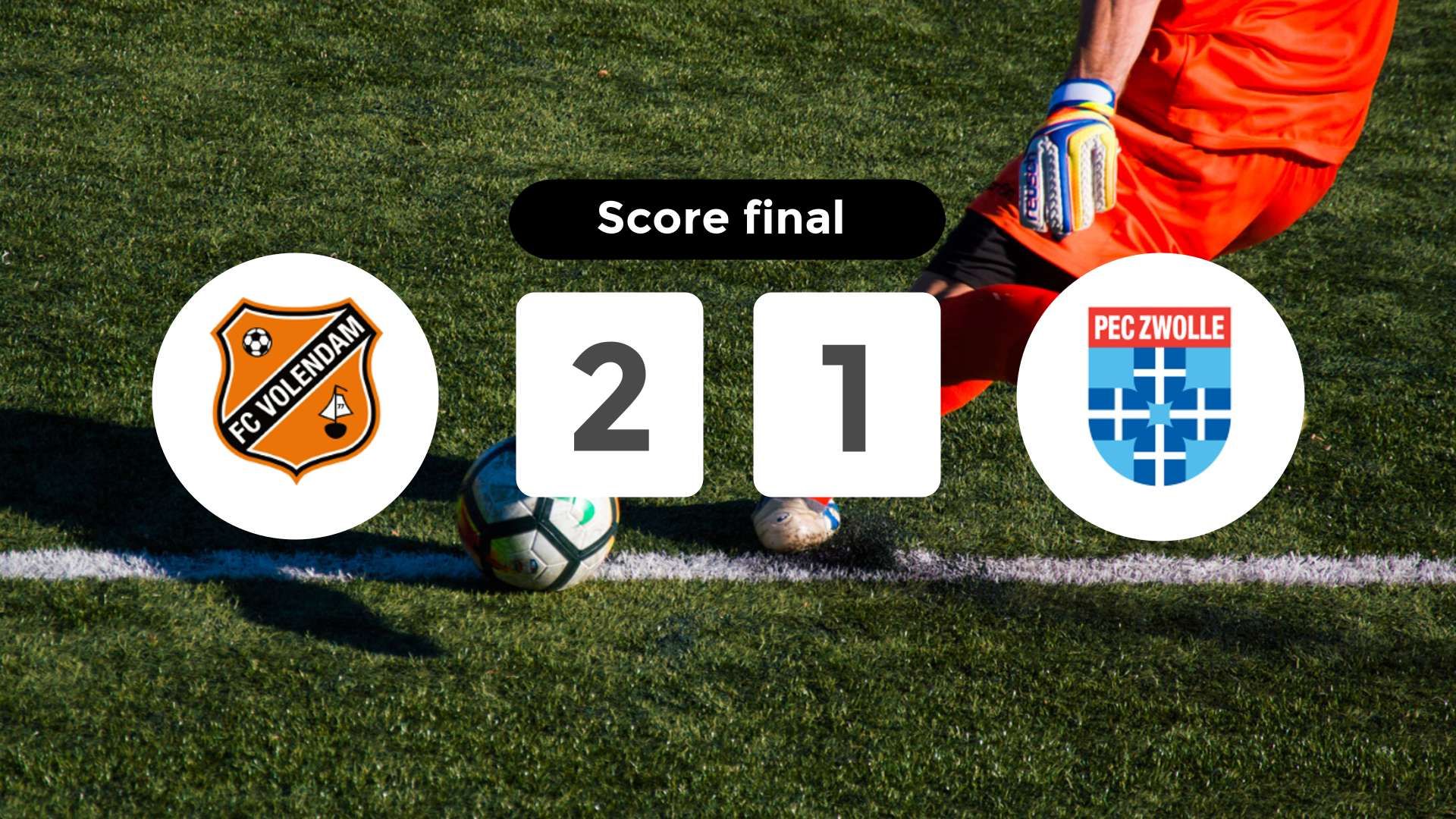 Résumé du match FC Volendam vs PEC Zwolle du 27 septembre 2025