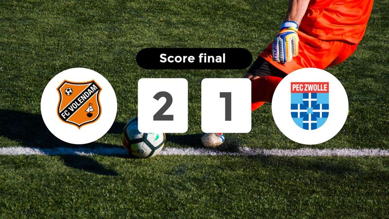 Résumé du match FC Volendam vs PEC Zwolle du 27 septembre 2025