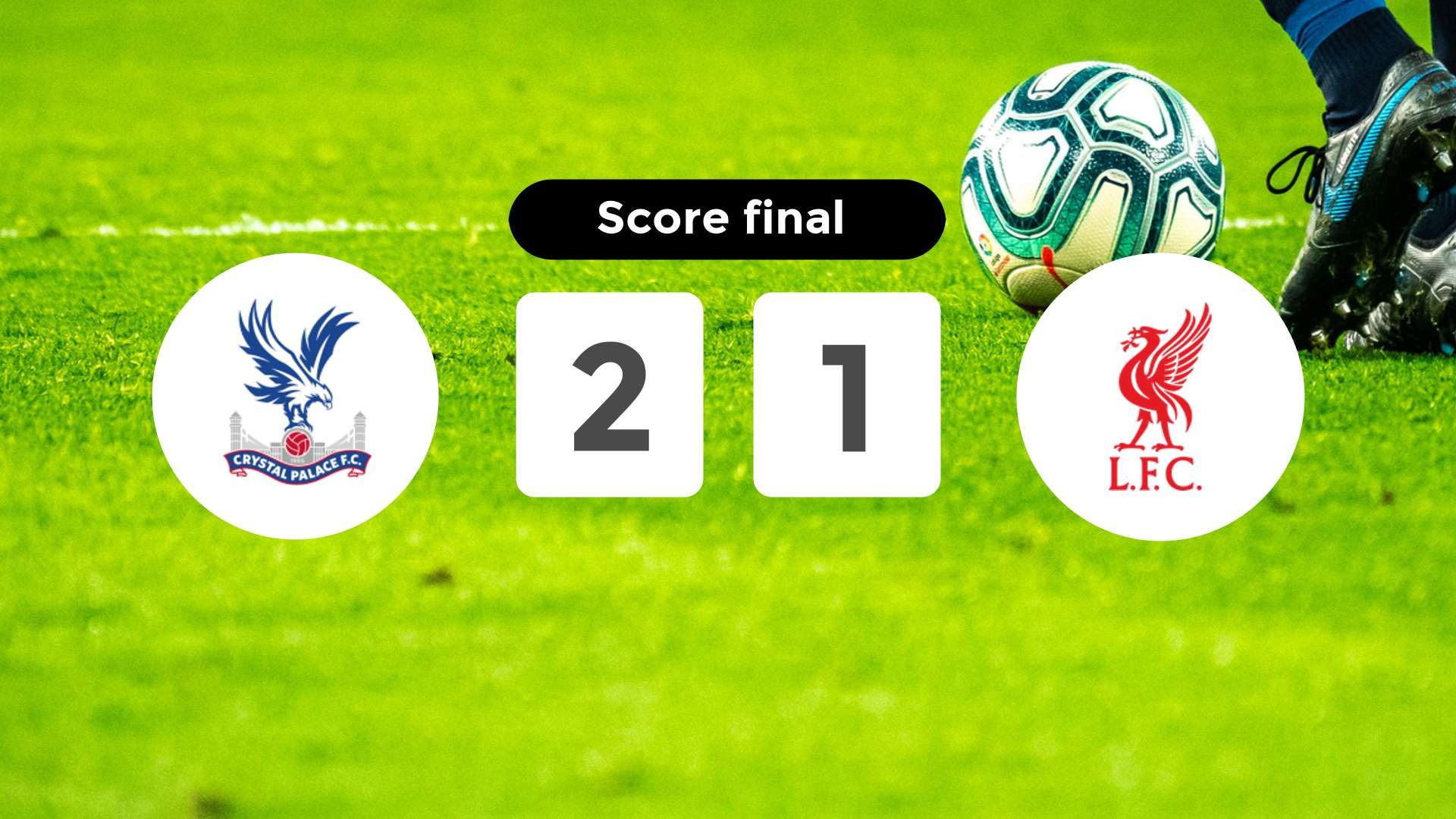 Résumé du match Crystal Palace vs Liverpool du 27 septembre 2025