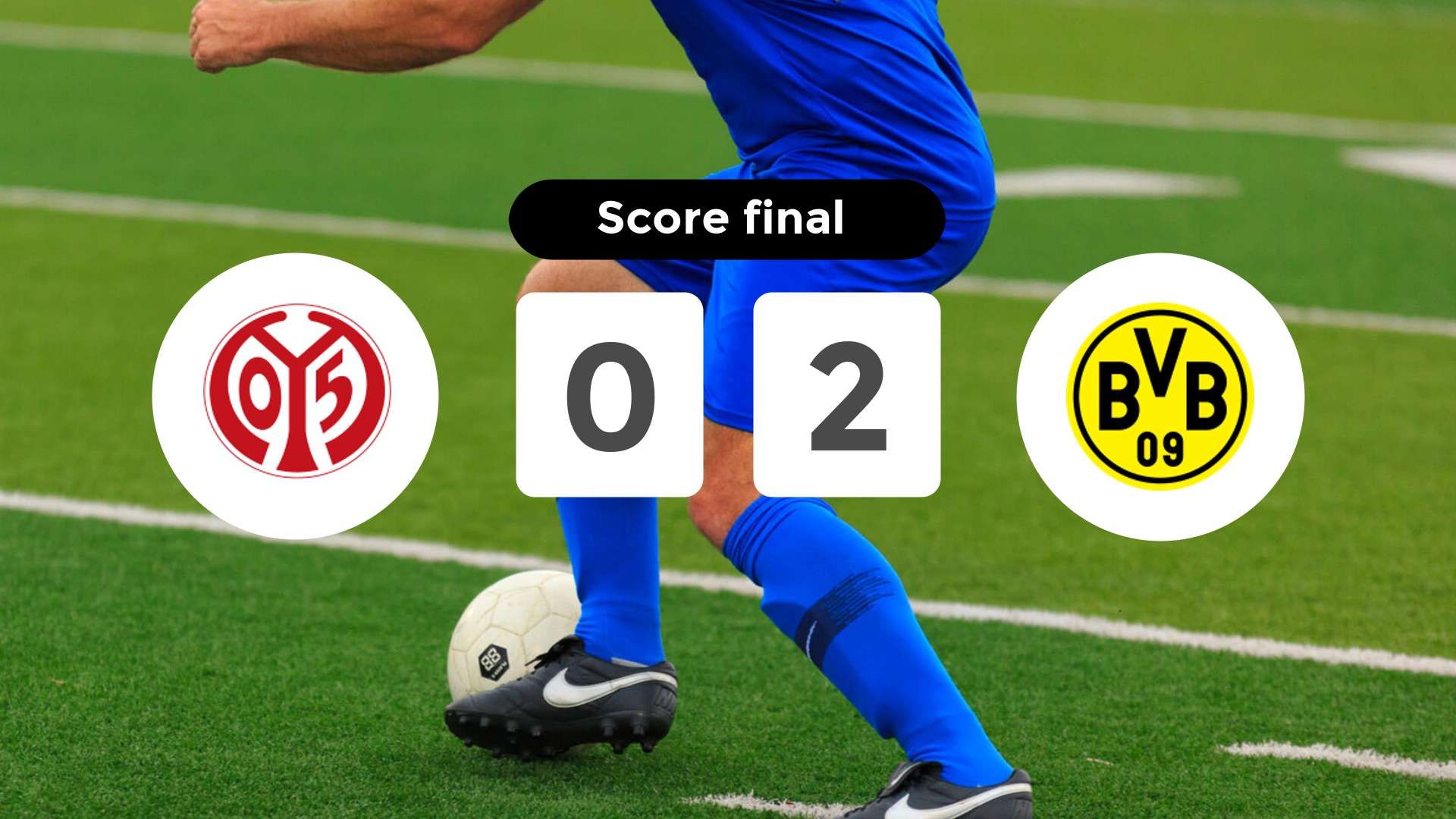 Résumé du match FSV Mainz 05 vs Borussia Dortmund du 27 septembre 2025