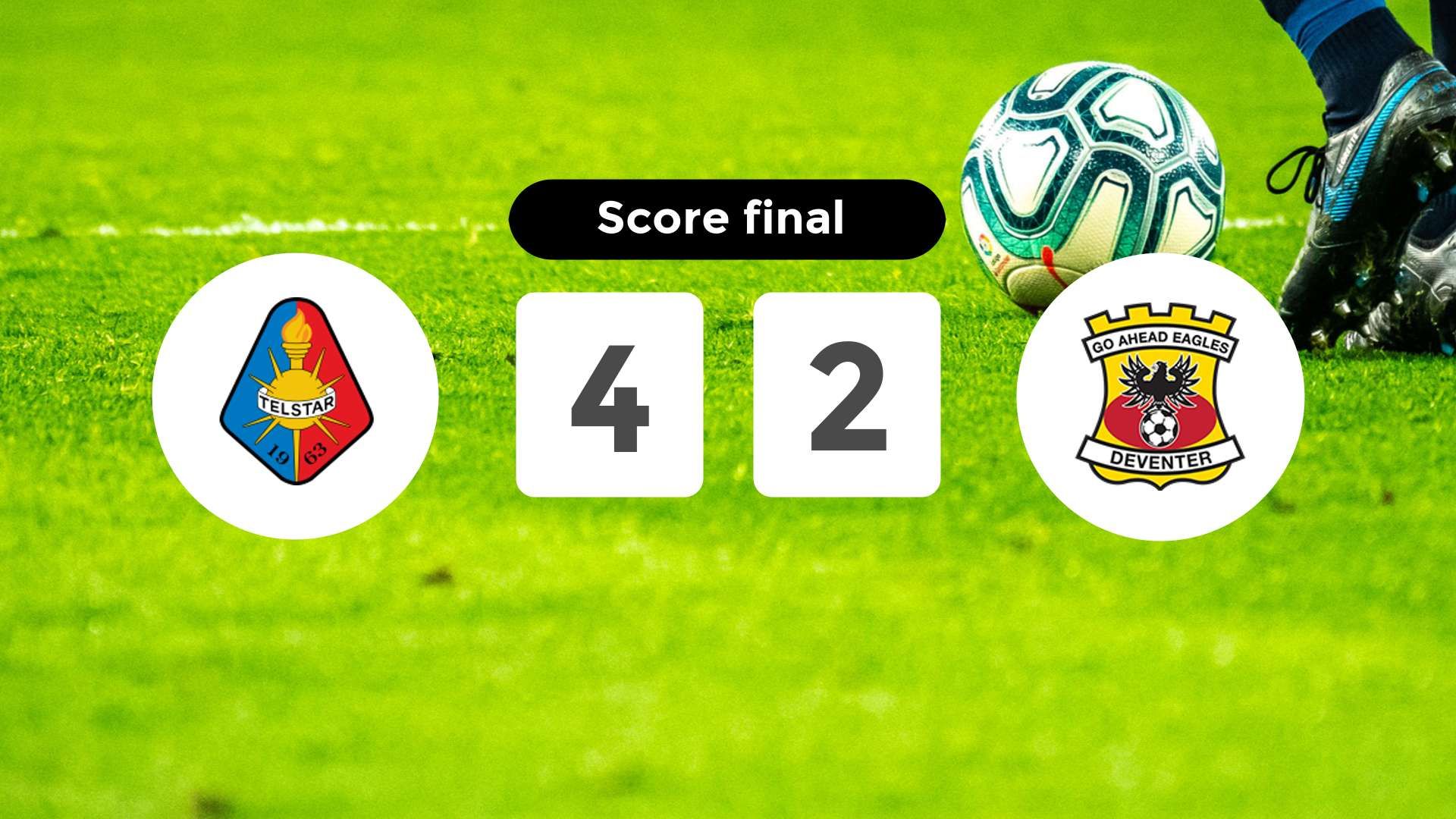 Résumé du match Telstar vs Go Ahead Eagles du 28 septembre 2025