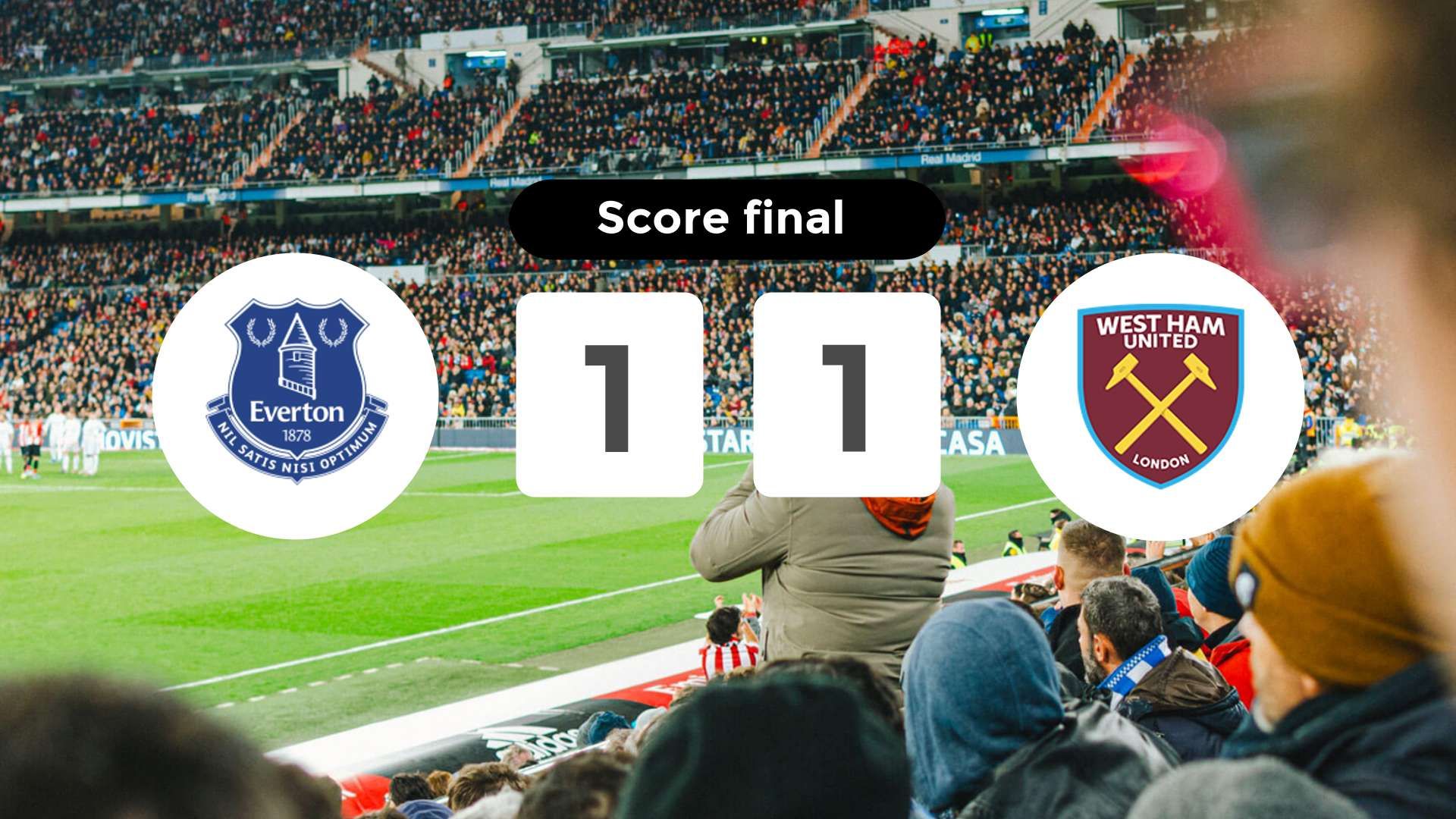Résumé du match Everton vs (F)est Ham United du 29 septembre 2025