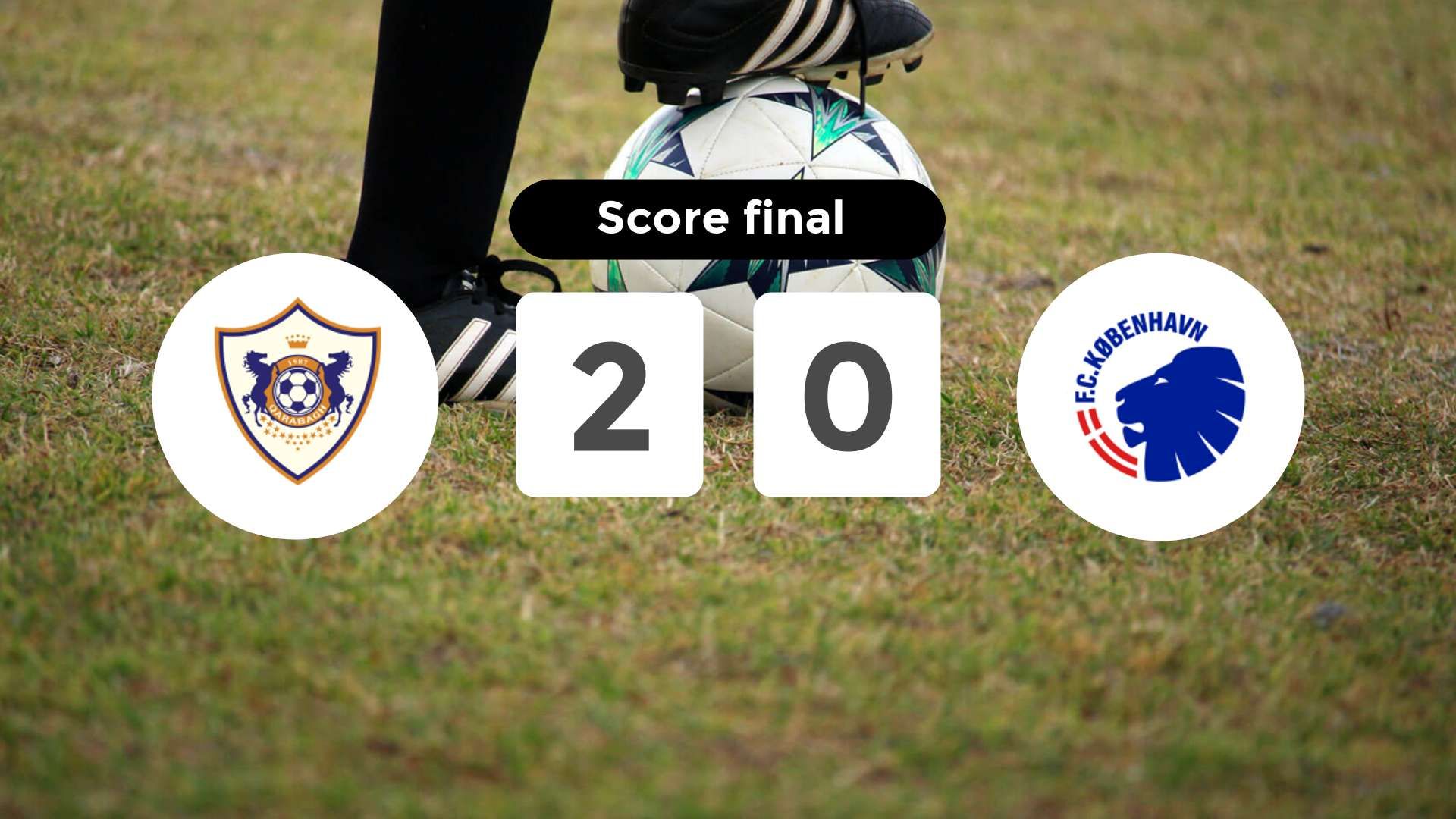 Résumé du match Qarabağ vs FC København du 1 octobre 2025