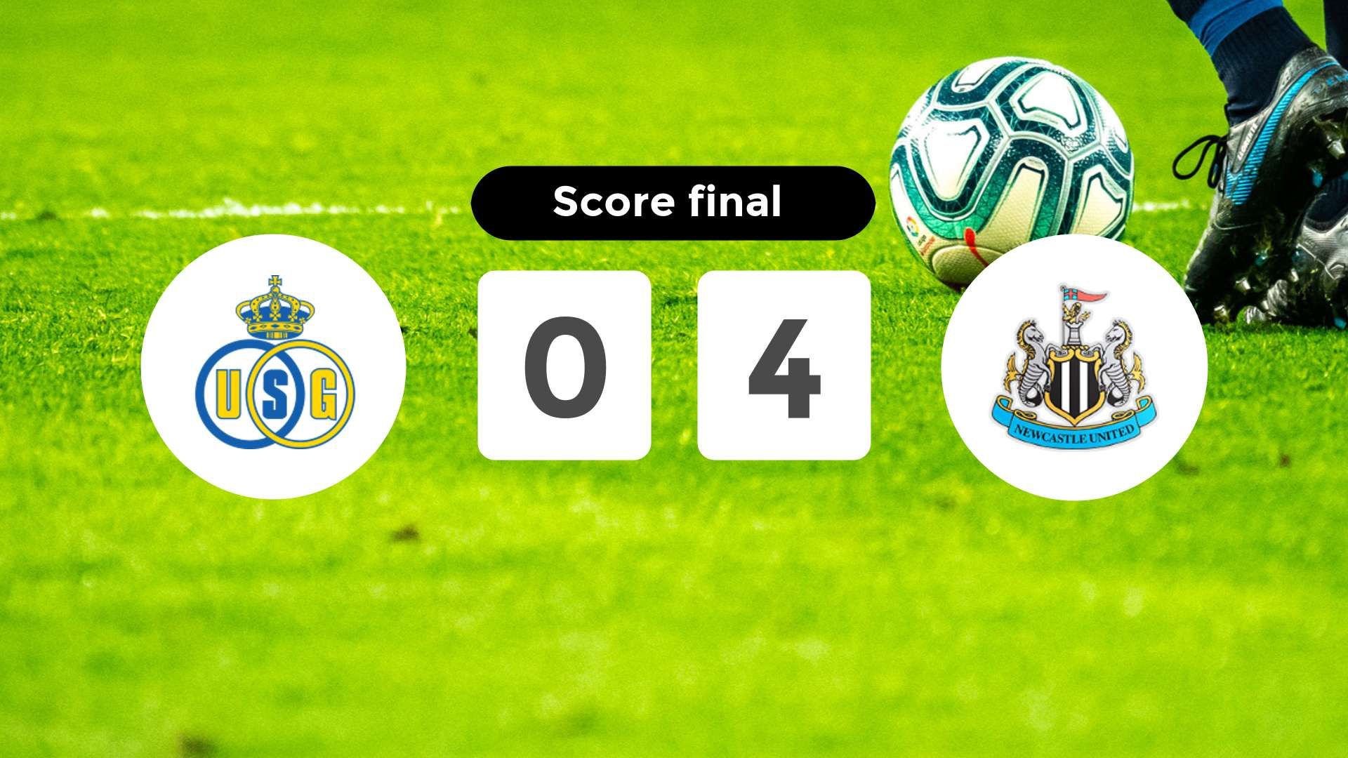 Résumé du match Union Saint-Gilloise vs Newcastle United du 1 octobre 2025