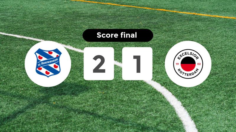 Résumé du match SC Heerenveen vs Excelsior du 4 octobre 2025