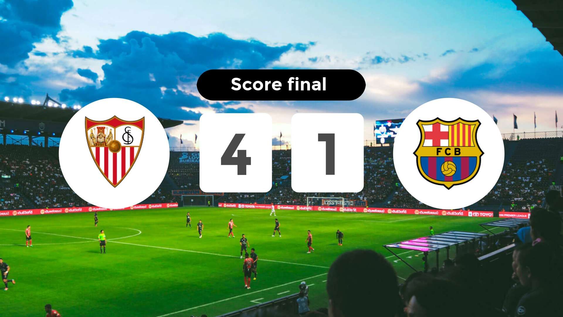 Résumé du match Sevilla vs FC Barcelona du 5 octobre 2025