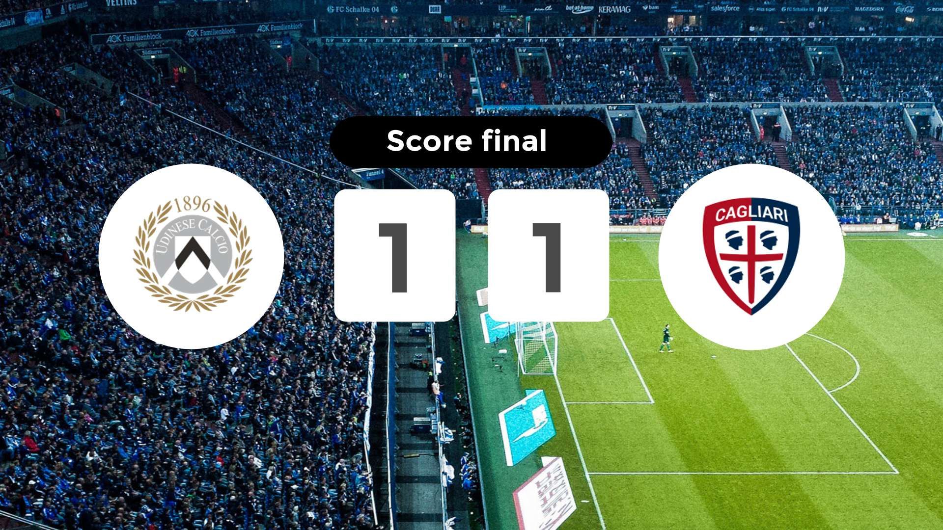 Résumé du match Udinese vs Cagliari du 5 octobre 2025