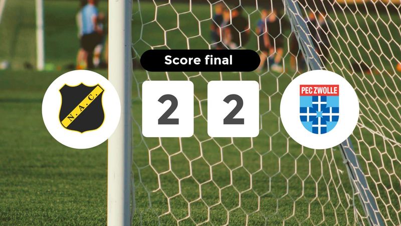 Résumé du match NAC Breda vs PEC Zwolle du 18 octobre 2025