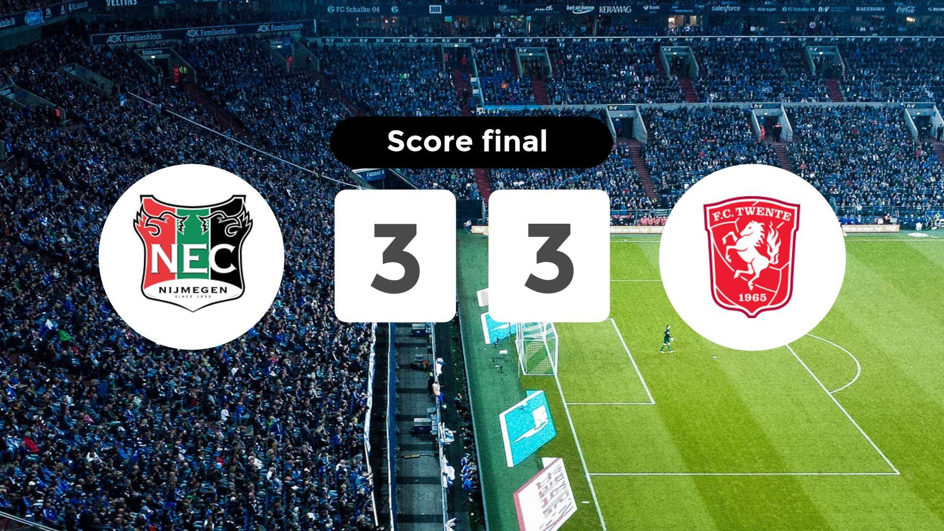 Résumé du match NEC Nijmegen vs FC Twente du 18 octobre 2025