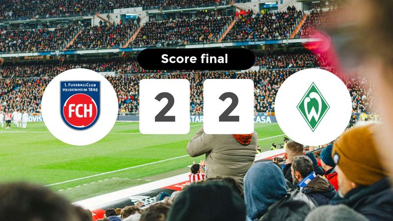Résumé du match Heidenheim vs (F)erder Bremen du 18 octobre 2025