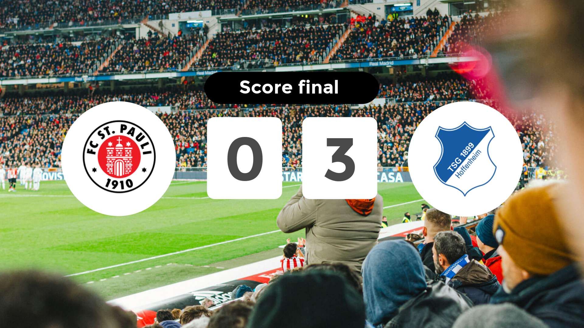 Résumé du match St. Pauli vs TSG Hoffenheim du 19 octobre 2025