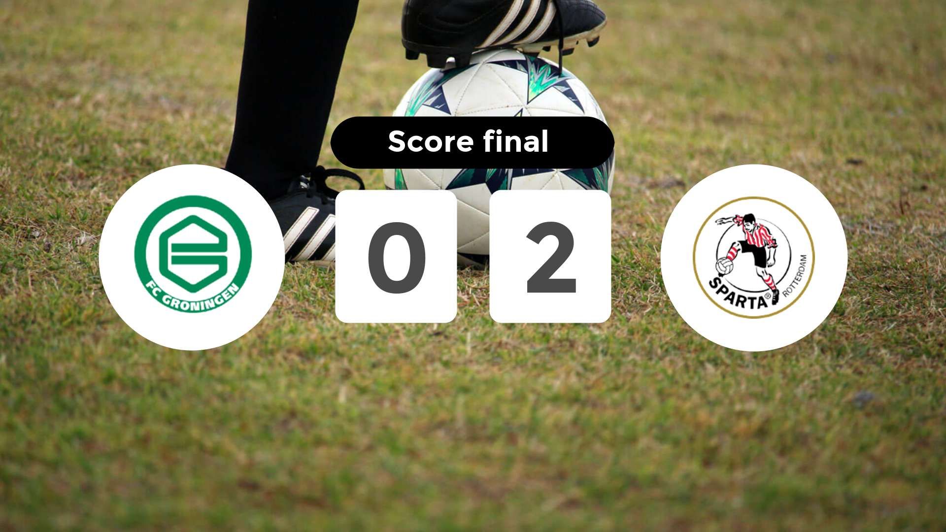 Résumé du match FC Groningen vs Sparta Rotterdam du 19 octobre 2025
