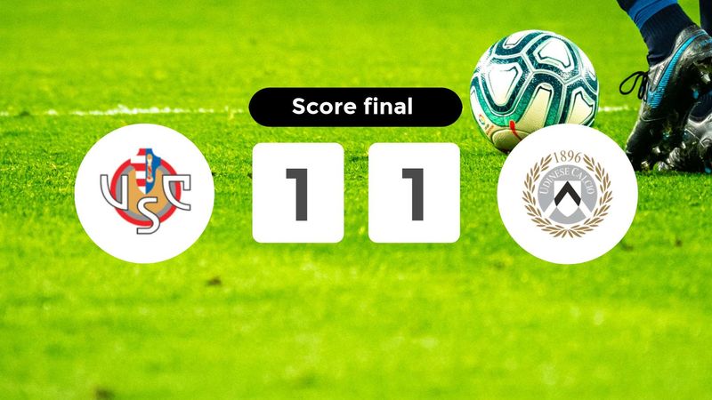Résumé du match Cremonese vs Udinese du 20 octobre 2025